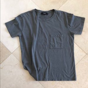 THEORY. gray T Shirt youth